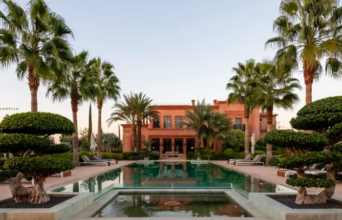 Piscine palais Chahar Mahal